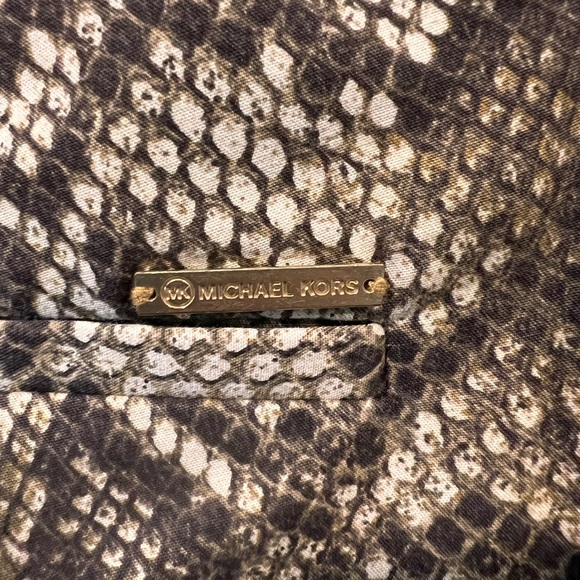 Michael Kors Snake Print Ankle Pant - Picture 4 of 4